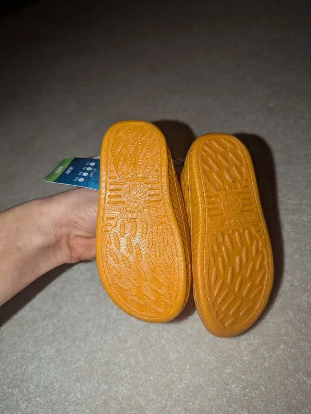 Nwt Kids Speedo Jelly Shoes Sz S 5-6 Boys